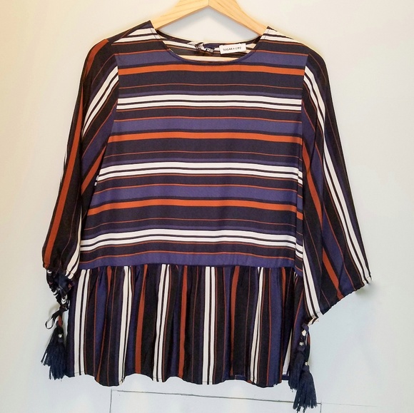 Sugarlips Tops - 🌻2/$30 SugarLips Striped Shirt